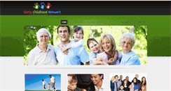 Desktop Screenshot of earlychildhoodnet.org